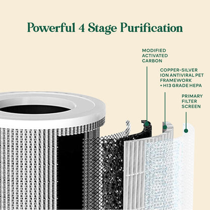 360 Protect Air Purifier + Formaldehyde Replacement Filter Cartridge