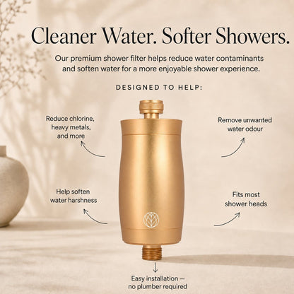 The Original Premium Shower Filter - Gold