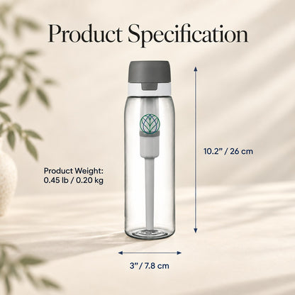 Ultra Water Filter Bottle + Nature Filter