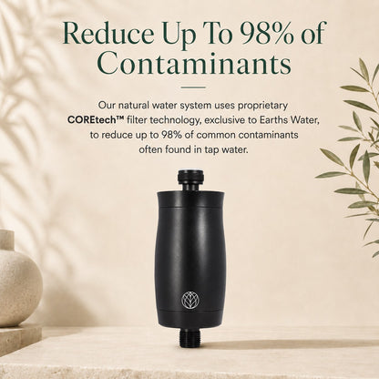 The Original Premium Shower Filter - Black