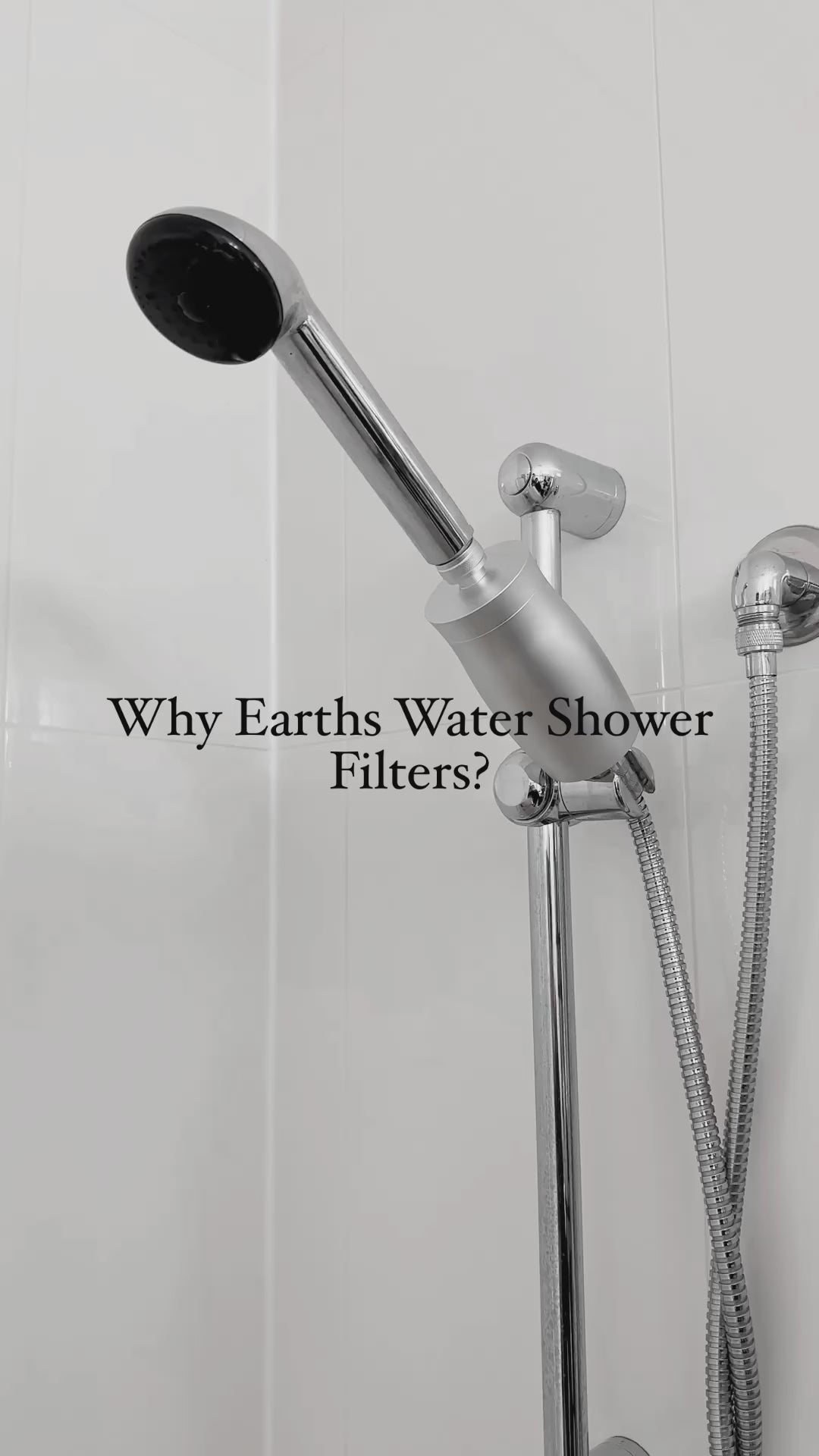Premium Shower Filter Water Purifier + 3 Replacement Filters [BUNDLE]